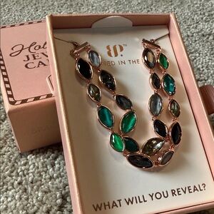 Stunning Green and Black Bracelet by Holsted Jewelers